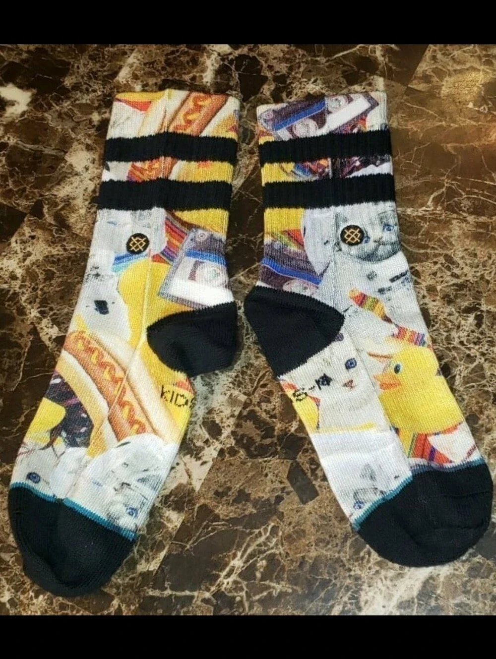 Stance Space Cat & Astro Dog Crew Socks